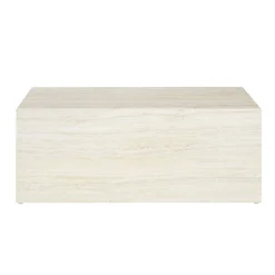 Salontafels^Huisenthuis Salontafel Jip Travertine 90x60cm Beige