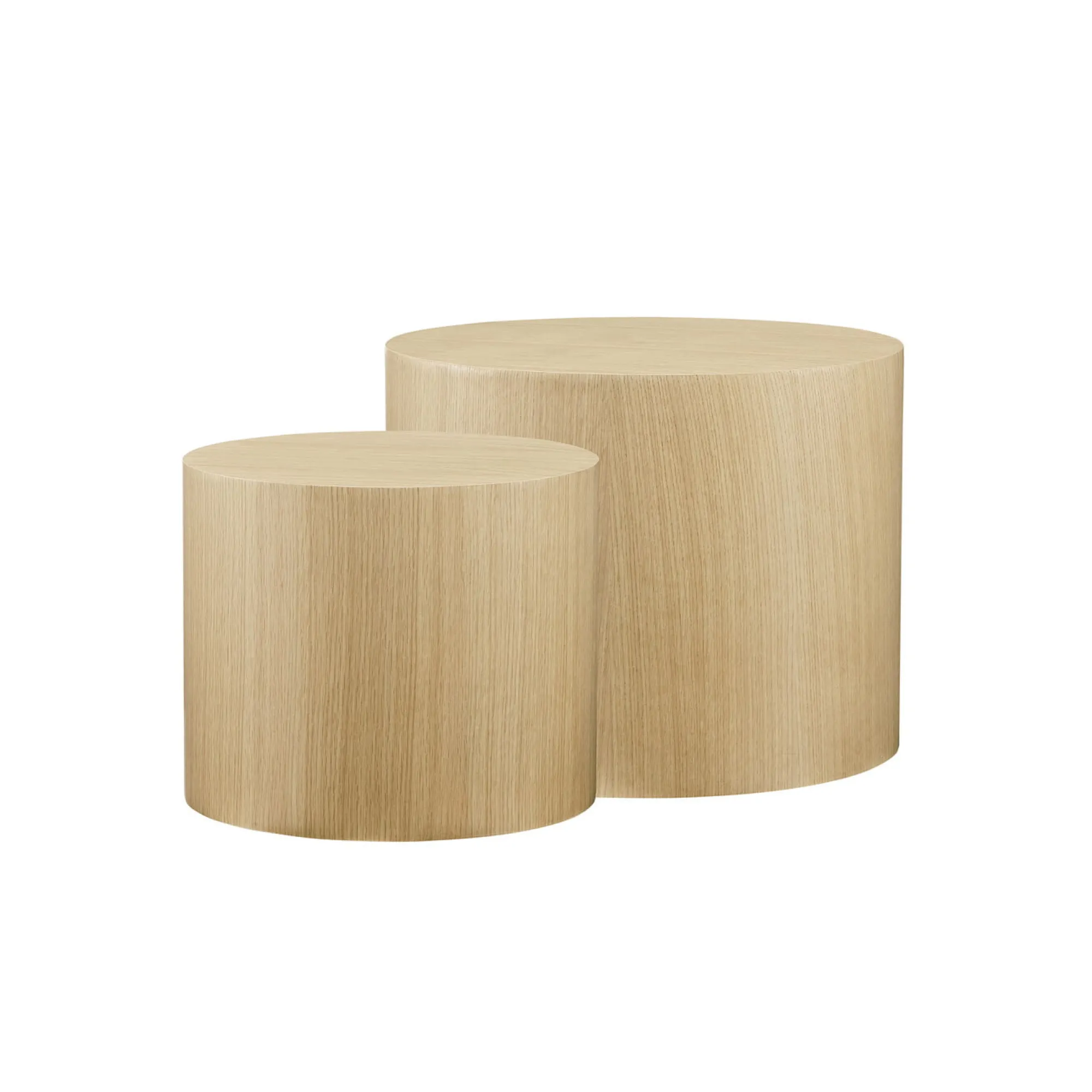 Salontafels^Huisenthuis Salontafel Kenia – Set van 2 Eiken