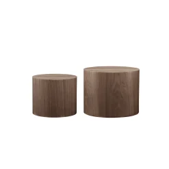 Salontafels^Huisenthuis Salontafel Kenia – Set van 2 Walnoot