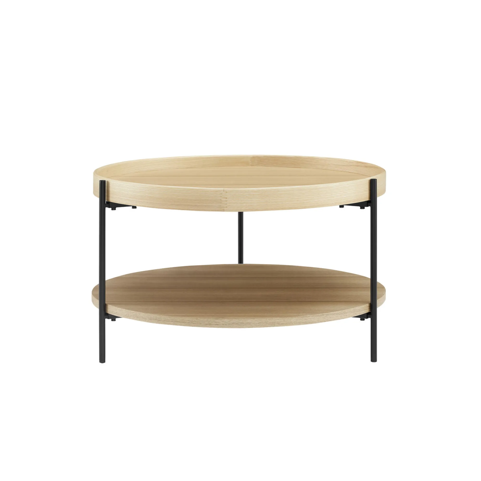 Salontafels^Huisenthuis Salontafel Kyoto Eiken 69 cm Bruin