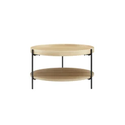 Salontafels^Huisenthuis Salontafel Kyoto – Set van 2 Eiken