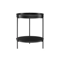 Salontafels^Huisenthuis Salontafel Kyoto – Set van 2 Zwart