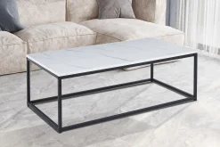 Salontafels^Huisenthuis Salontafel Lina Marmer Wit