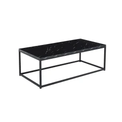 Salontafels^Huisenthuis Salontafel Lina Marmer Zwart