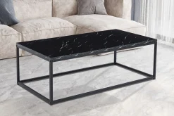 Salontafels^Huisenthuis Salontafel Lina Marmer Zwart