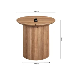 Salontafels^Huisenthuis Salontafel Odile 50cm Oudeiken