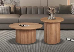 Salontafels^Huisenthuis Salontafel Odile 50cm Oudeiken