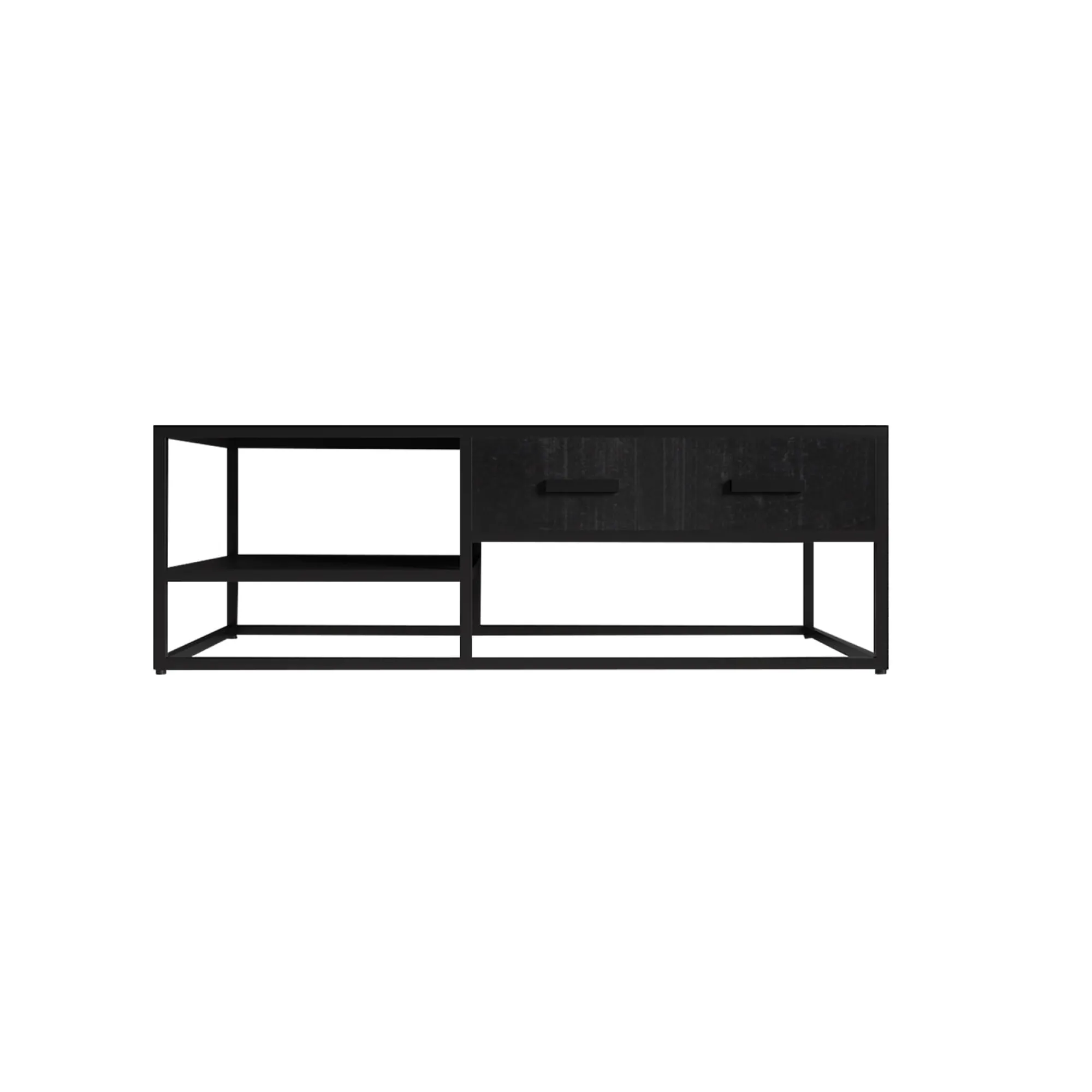 Salontafels^Huisenthuis Salontafel Otis Zwart 120 cm