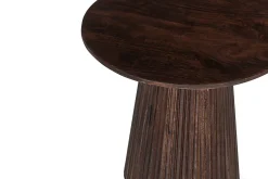 Salontafels^Huisenthuis Salontafel River Rond 50 cm Donkerbruin