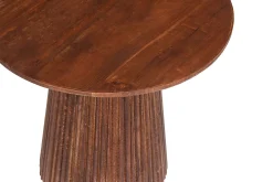 Salontafels^Huisenthuis Salontafel River Rond 50 cm Lichtbruin