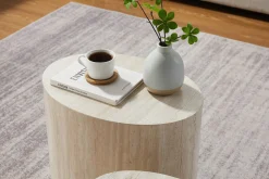 Salontafels^Huisenthuis Salontafel Rwanda Travertin – Set van 2