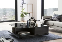 Salontafels^Huisenthuis Salontafel Sabrosa Hoogglans Zwart