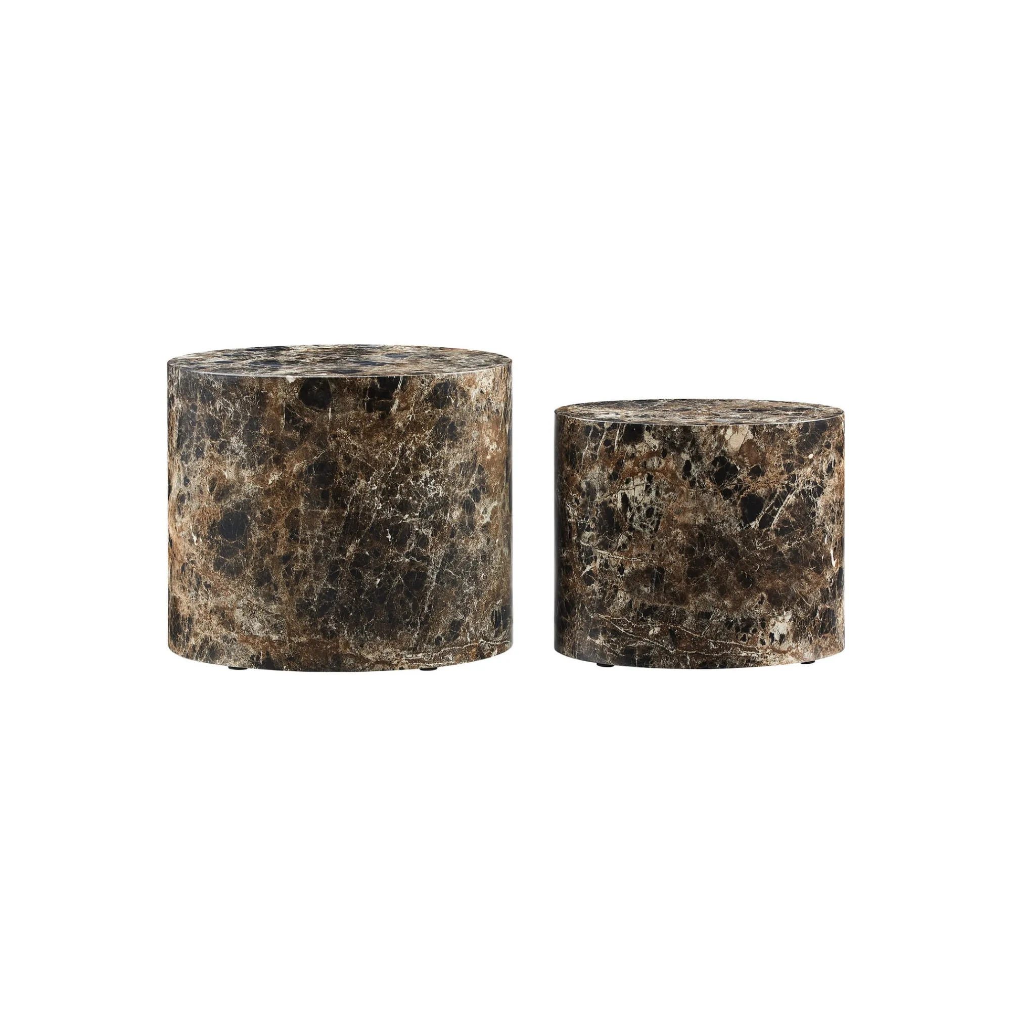 Salontafels^Huisenthuis Salontafel Salween Rond – Set van 2
