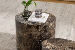 Salontafels^Huisenthuis Salontafel Salween Rond – Set van 2
