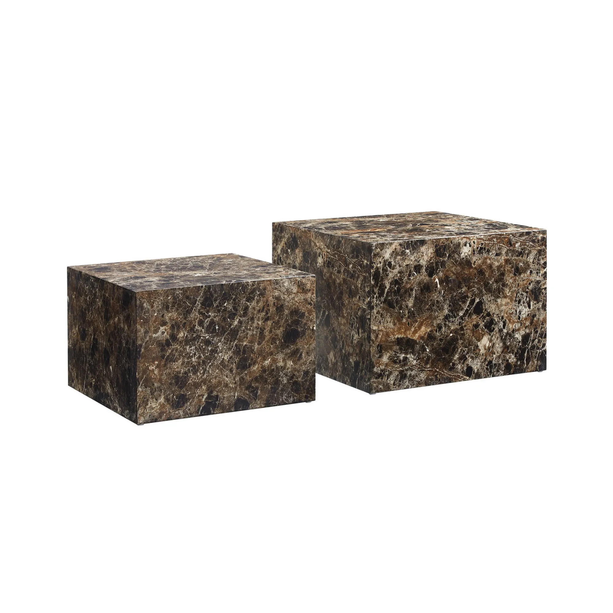 Salontafels^Huisenthuis Salontafel Salween Vierkant – Set van 2