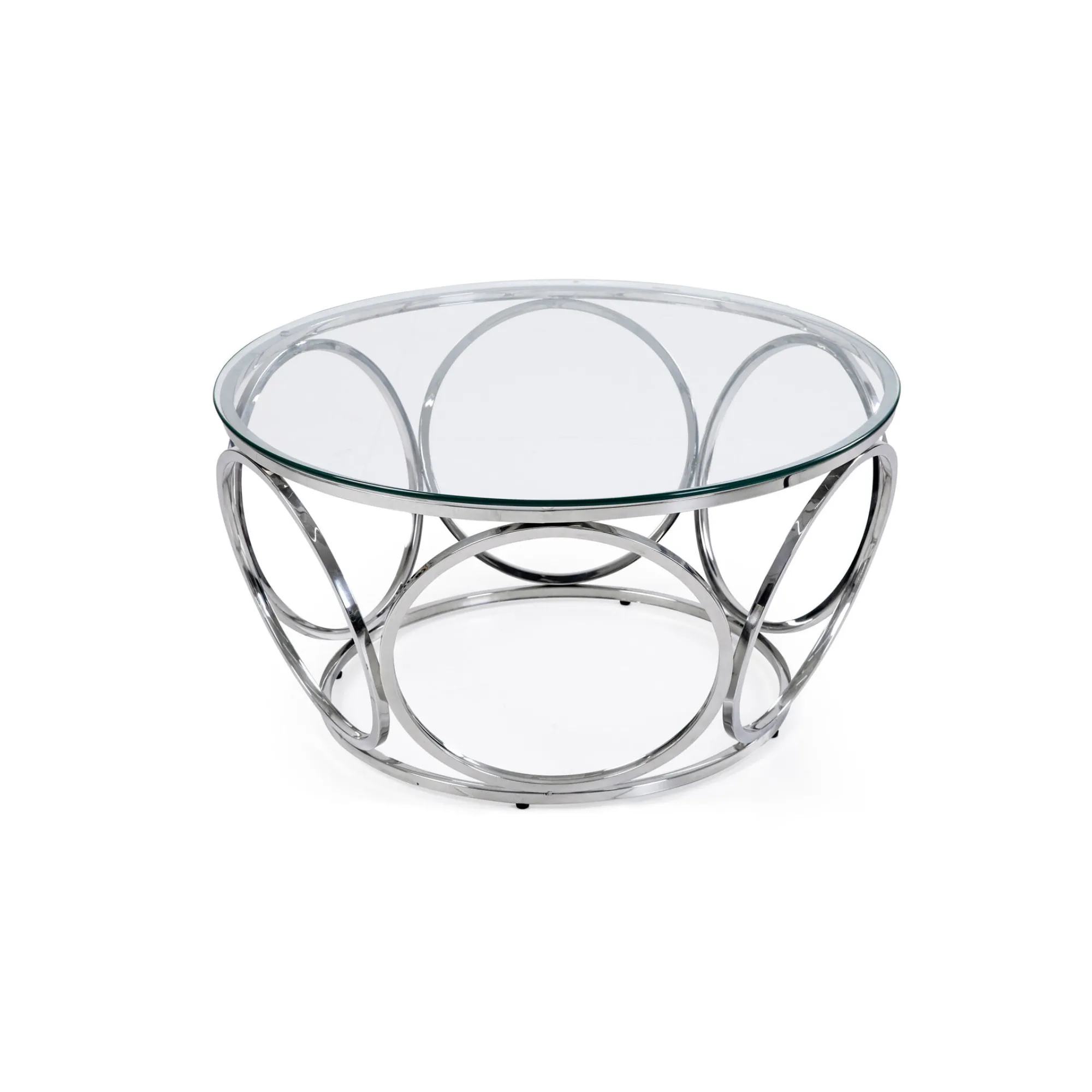 Salontafels^Huisenthuis Salontafel Verena Zilver