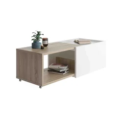 Salontafels^Huisenthuis Salontafel Vermont Wit