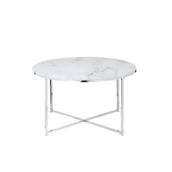 Salontafels^Huisenthuis Salontafel Yasmin Chroom