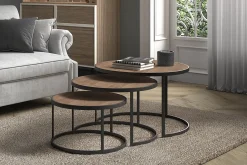 Salontafels^Huisenthuis Salontafelset Freek Magnolia