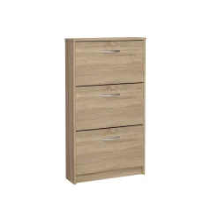 Schoenenkasten^Huisenthuis Schoenenkast Delphine 104 cm Eiken