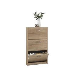 Schoenenkasten^Huisenthuis Schoenenkast Delphine 104 cm Eiken