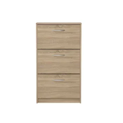 Schoenenkasten^Huisenthuis Schoenenkast Delphine 104 cm Eiken
