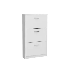 Schoenenkasten^Huisenthuis Schoenenkast Delphine 104 cm Wit