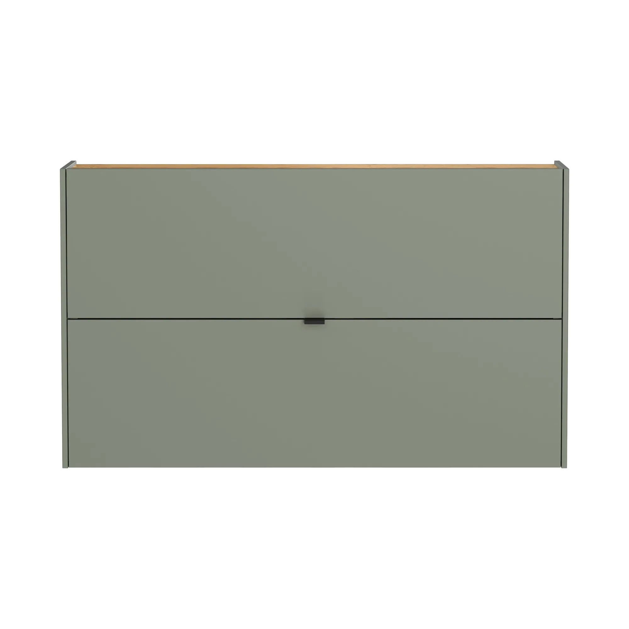 Schoenenkasten^Huisenthuis Schoenenkast Eleonore 140 cm Groen