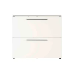 Schoenenkasten^Huisenthuis Schoenenkast Nicole 100×85 cm Wit
