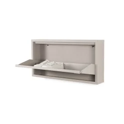 Schoenenkasten^Huisenthuis Schoenenkast Oscar-1 Taupe