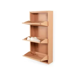 Schoenenkasten^Huisenthuis Schoenenkast Oscar-3 Terracotta