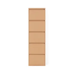 Schoenenkasten^Huisenthuis Schoenenkast Oscar-5 Terracotta