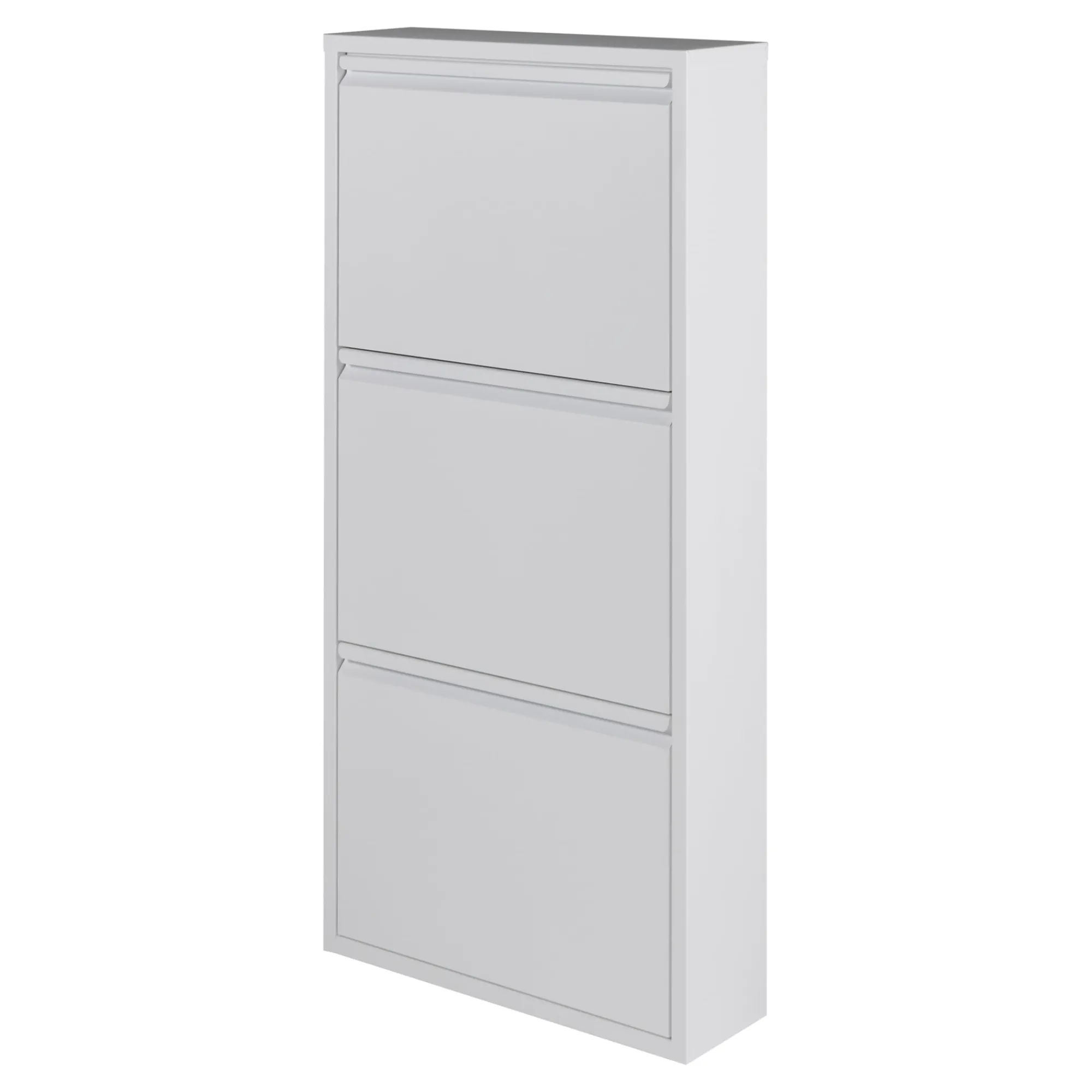 Schoenenkasten^Huisenthuis Schoenenkast Oscar-3 Wit