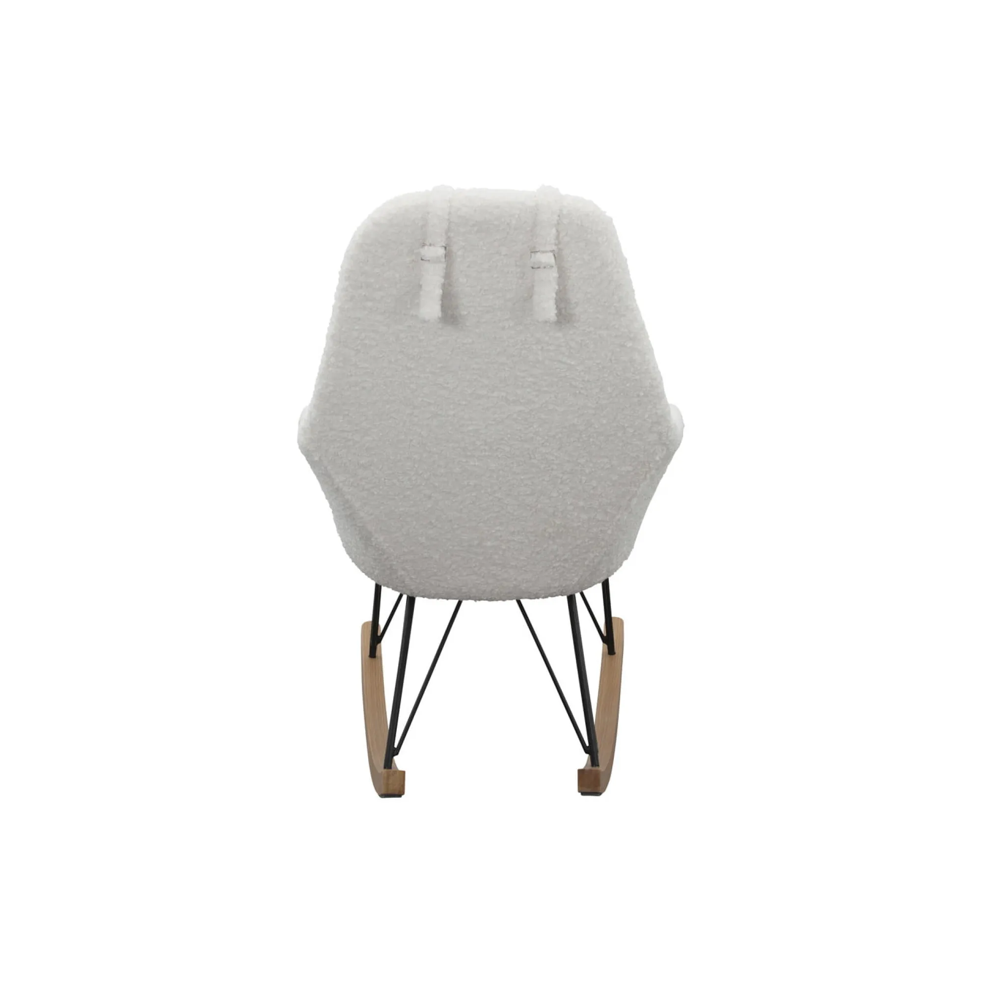 Schommelstoelen|Fauteuils^Huisenthuis Schommelstoel Dani Teddy Wit