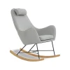 Schommelstoelen|Fauteuils^Huisenthuis Schommelstoel Esmee Grijs