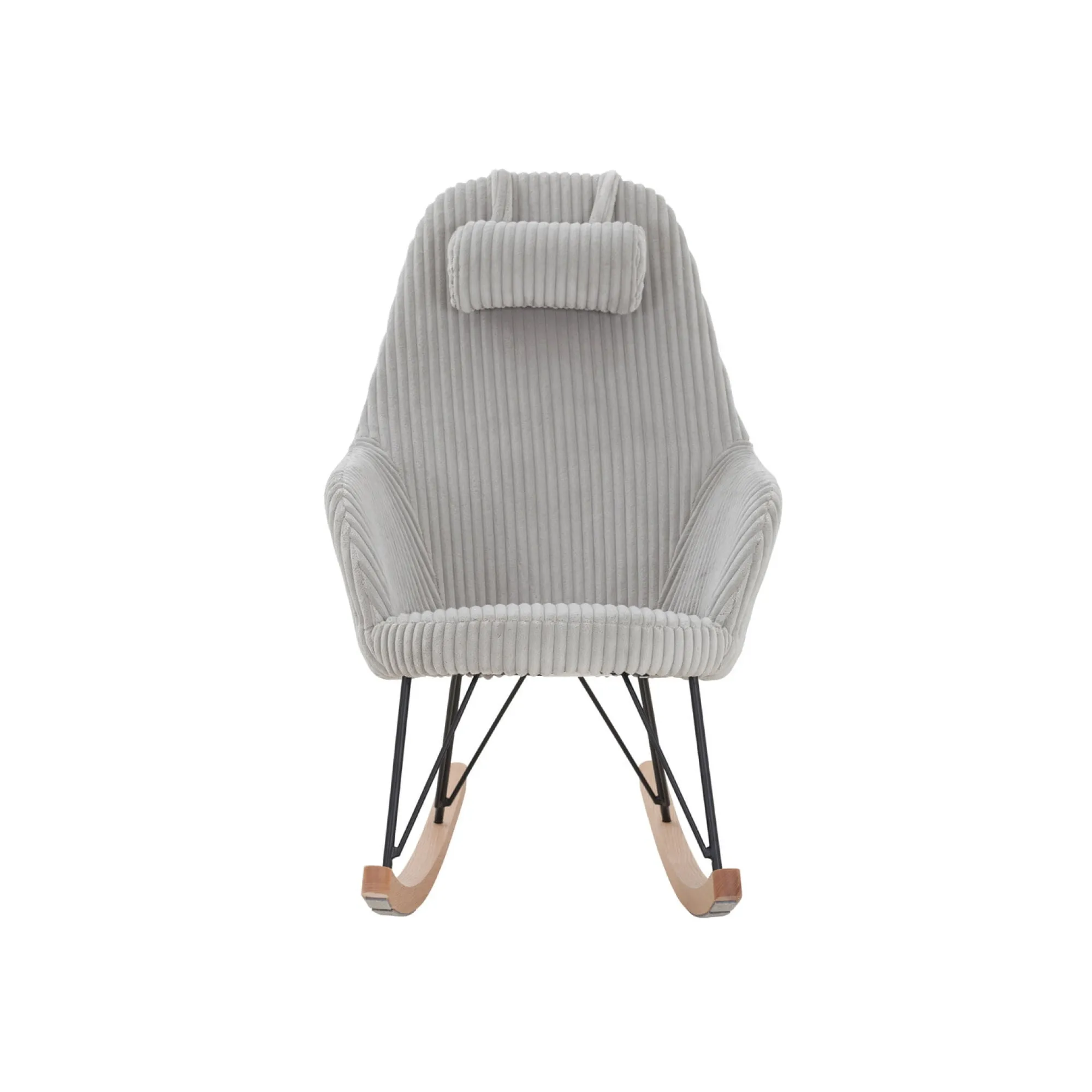 Schommelstoelen|Fauteuils^Huisenthuis Schommelstoel Julius Grijs