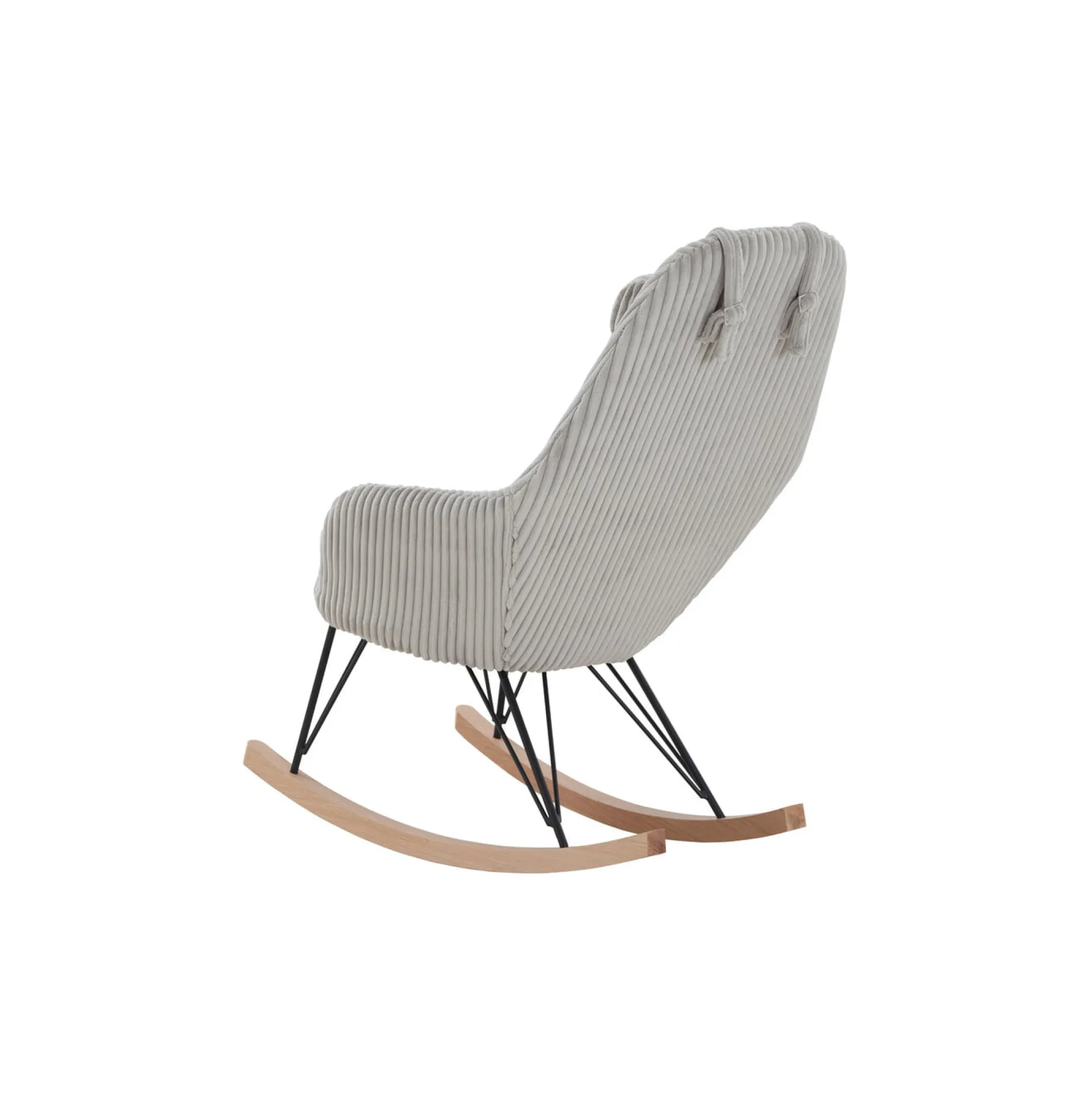 Schommelstoelen|Fauteuils^Huisenthuis Schommelstoel Julius Grijs