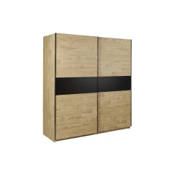 Kledingkasten^Huisenthuis Schuifdeurkast Livia 200 cm Eiken