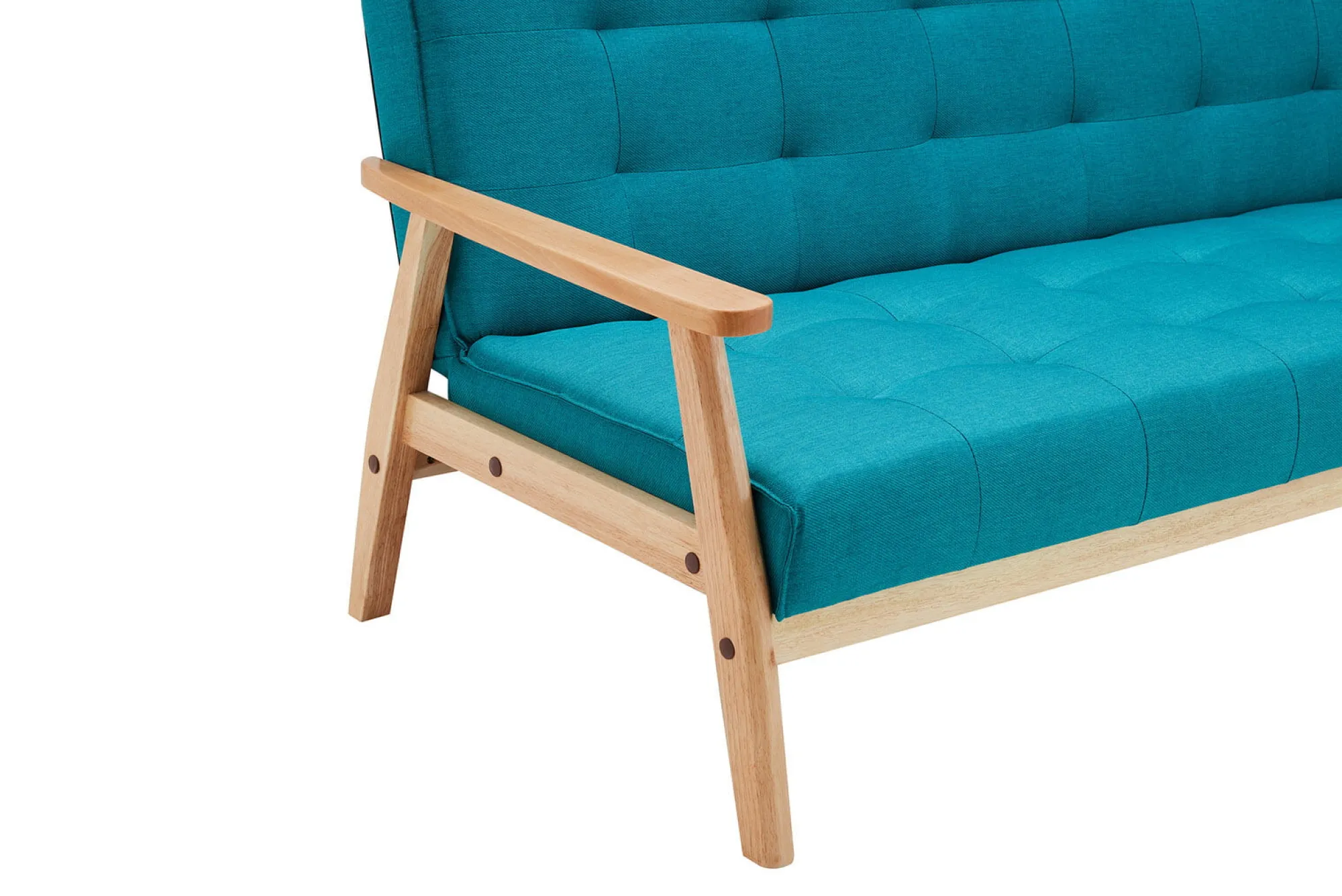 Banken^Huisenthuis Slaapbank Heidi Petrol Blauw