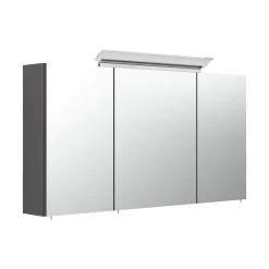 Spiegelkasten^Huisenthuis Spiegelkast Aron 120 cm Antraciet