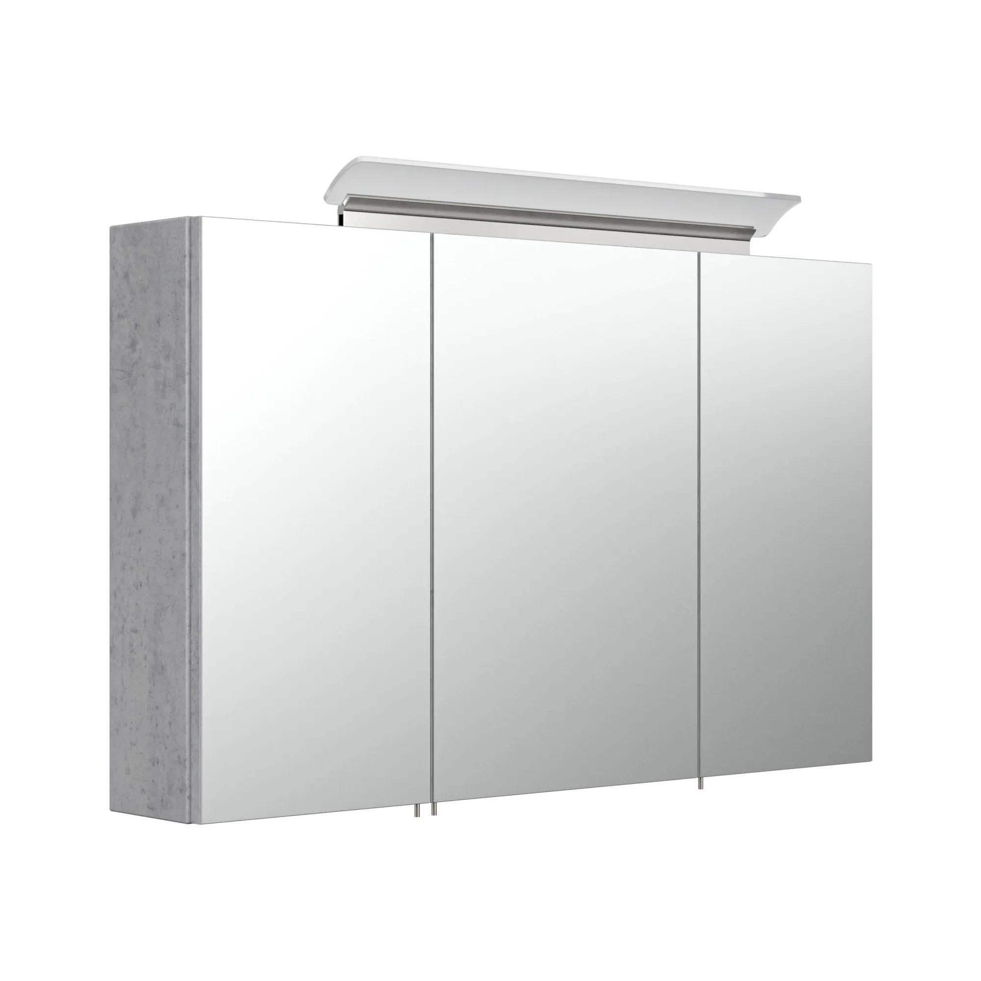 Spiegelkasten^Huisenthuis Spiegelkast Aron 100 cm Beton