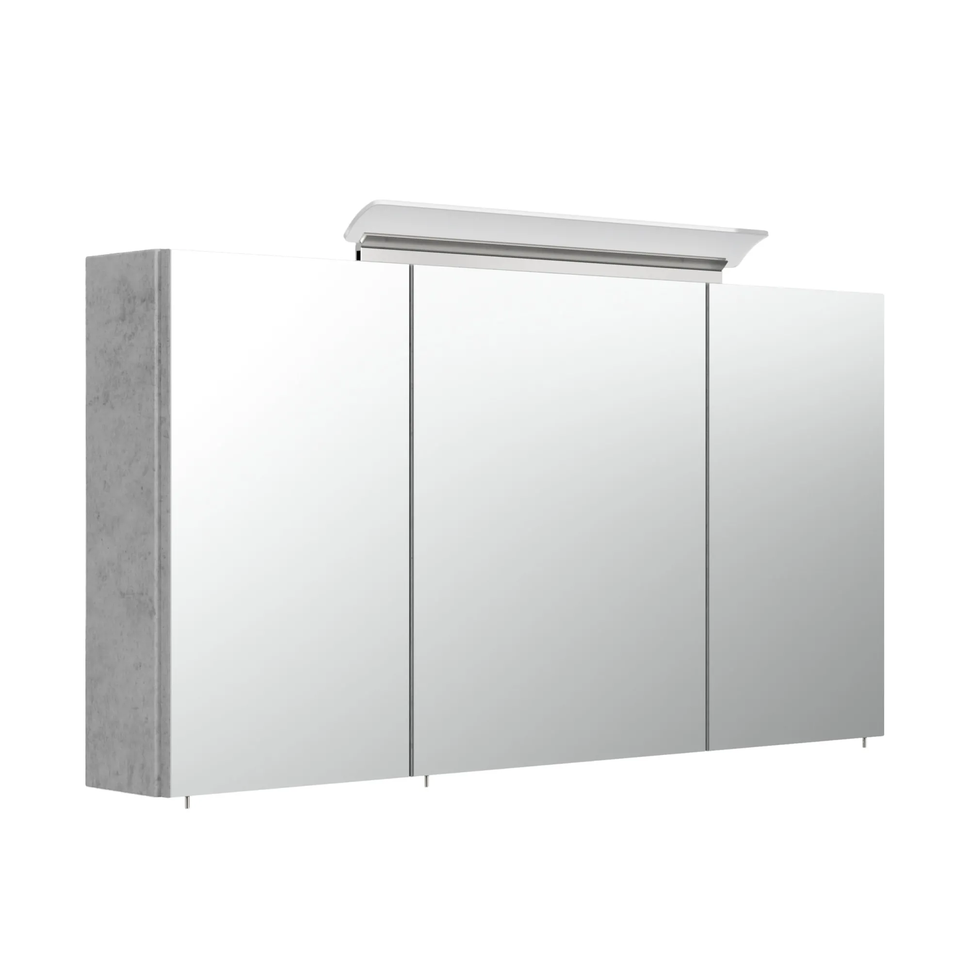 Spiegelkasten^Huisenthuis Spiegelkast Aron 120 cm Beton