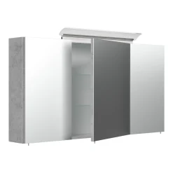 Spiegelkasten^Huisenthuis Spiegelkast Aron 120 cm Beton