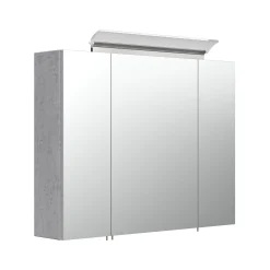 Spiegelkasten^Huisenthuis Spiegelkast Aron 80 cm Beton