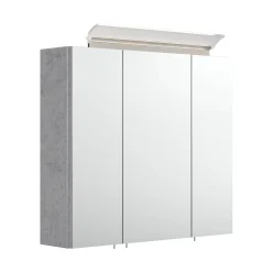 Spiegelkasten^Huisenthuis Spiegelkast Aron 70 cm Beton