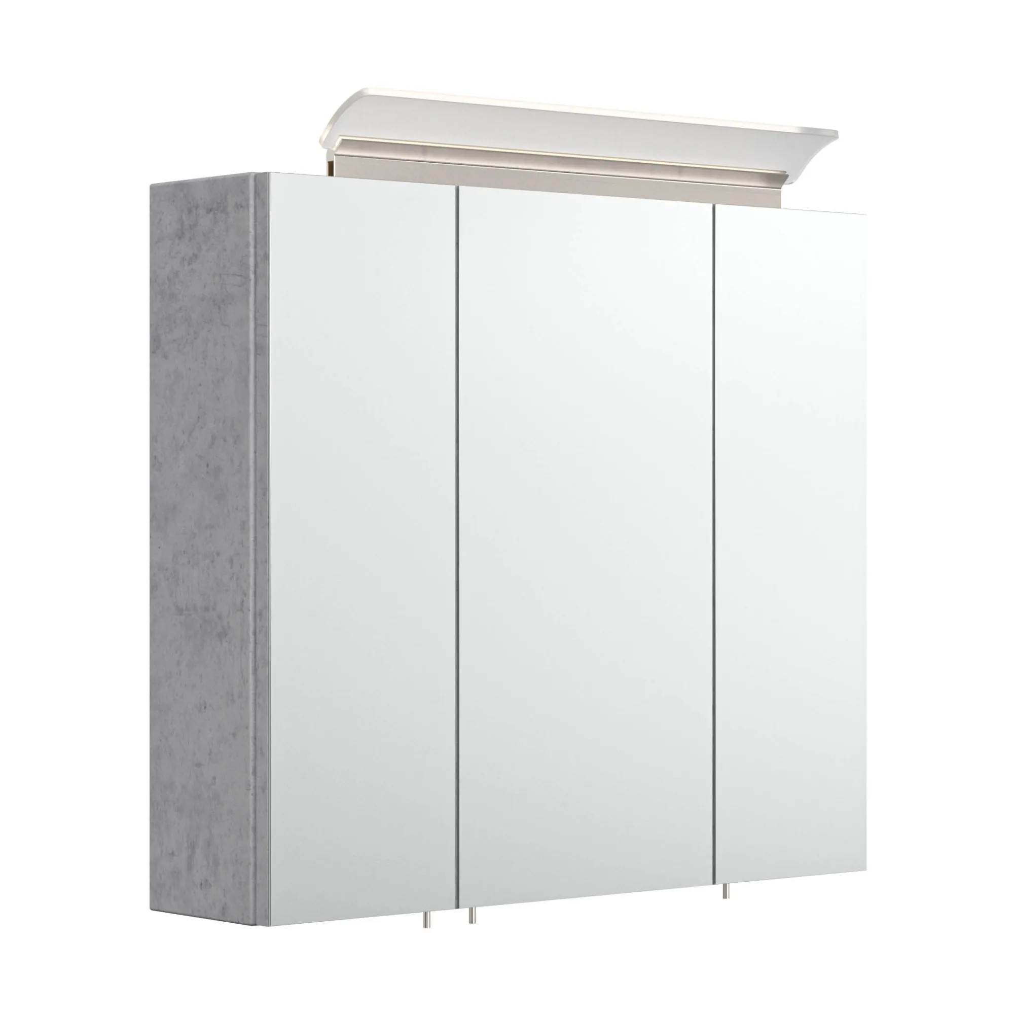 Spiegelkasten^Huisenthuis Spiegelkast Aron 70 cm Beton