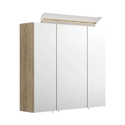 Spiegelkasten^Huisenthuis Spiegelkast Aron 70 cm Eiken