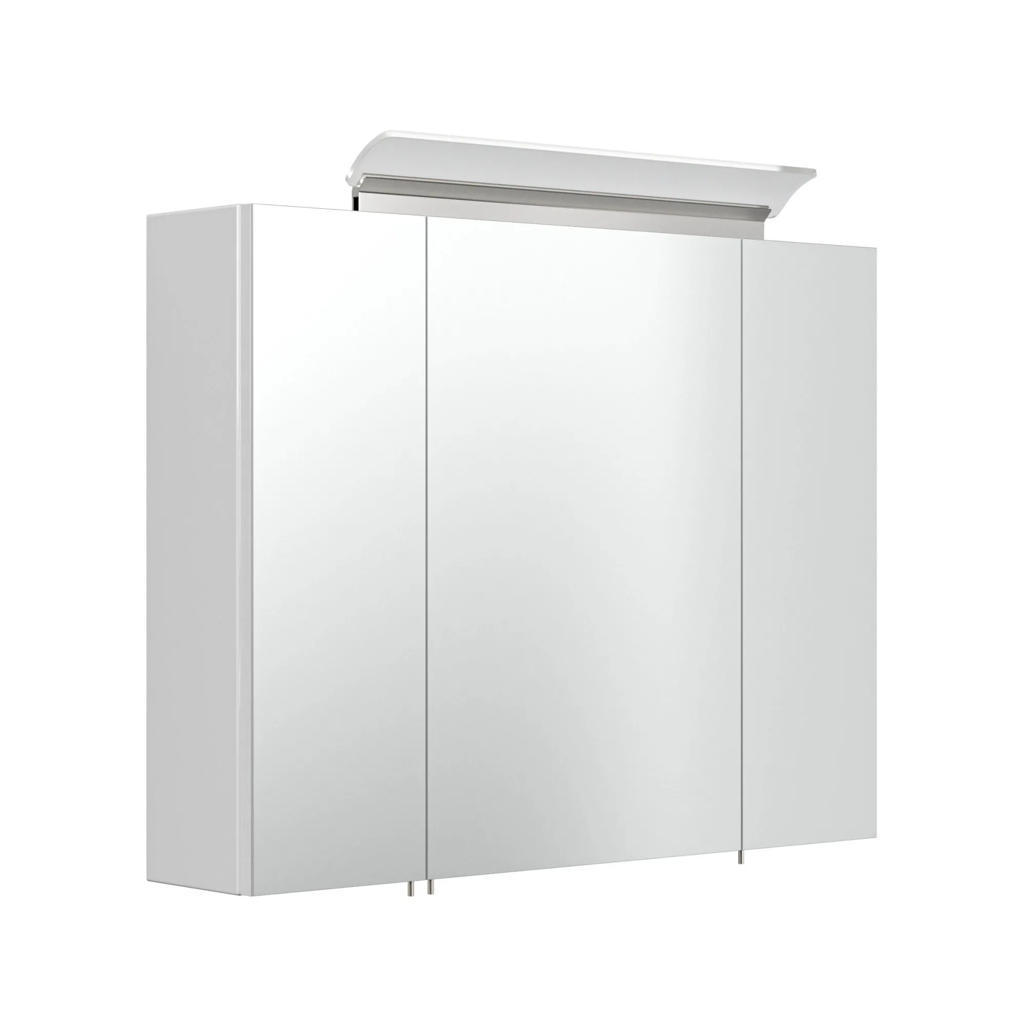 Spiegelkasten^Huisenthuis Spiegelkast Aron 80 cm Wit