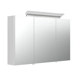 Spiegelkasten^Huisenthuis Spiegelkast Aron 100 cm Wit