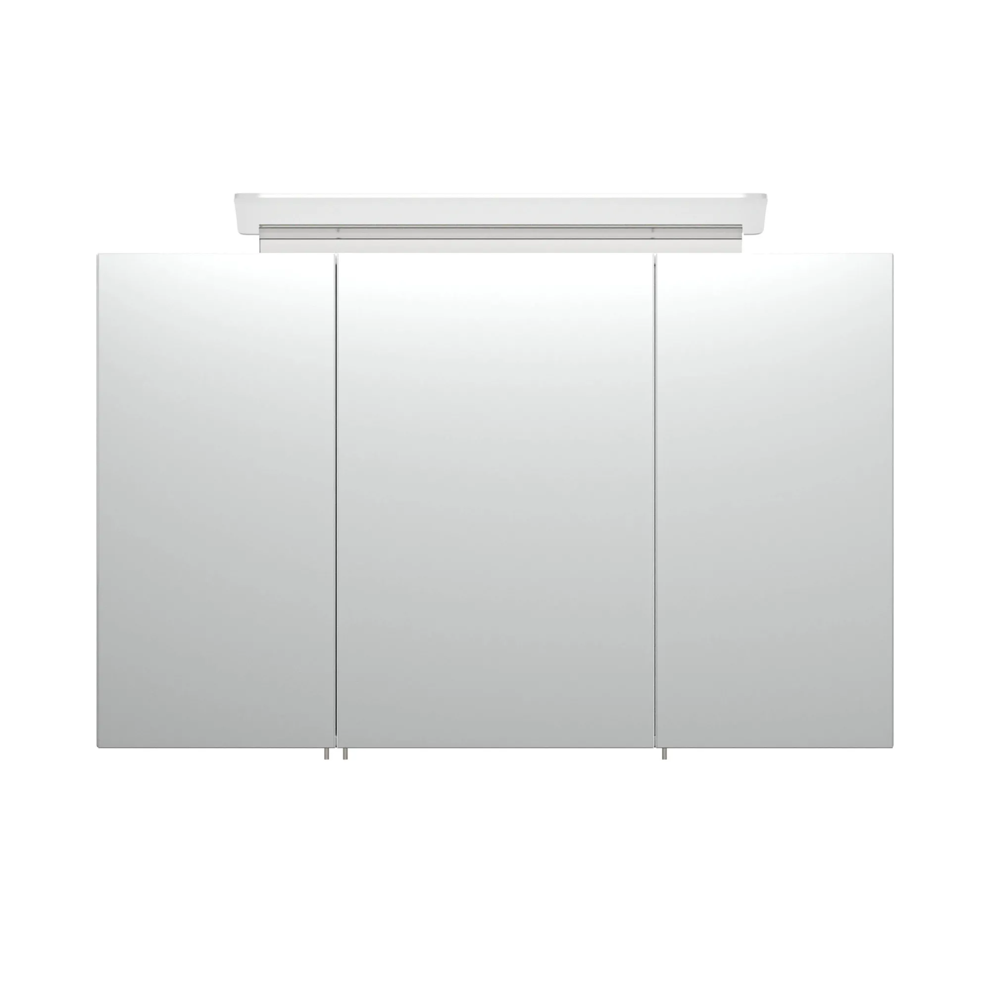 Spiegelkasten^Huisenthuis Spiegelkast Aron 100 cm Wit